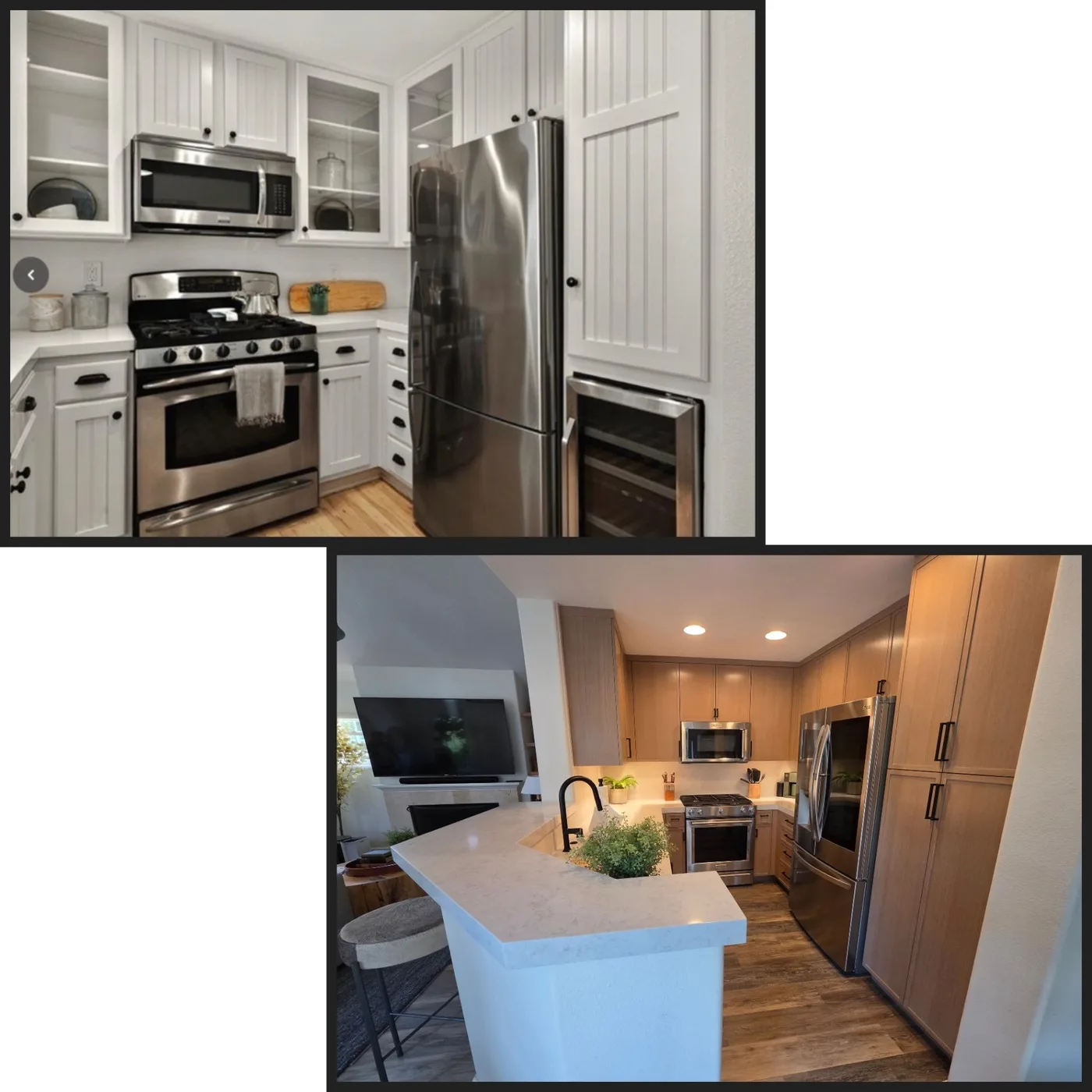 Residential kitchen remodeling project by Fix-It Bear Construction